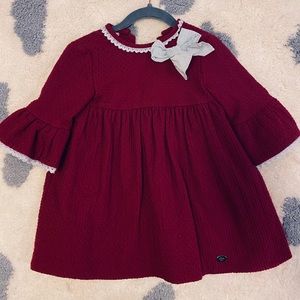 Dolce petit burgundy dress
